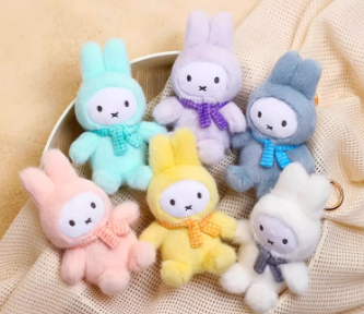 VIPO x Miffy Macaron Plush Pendant Series