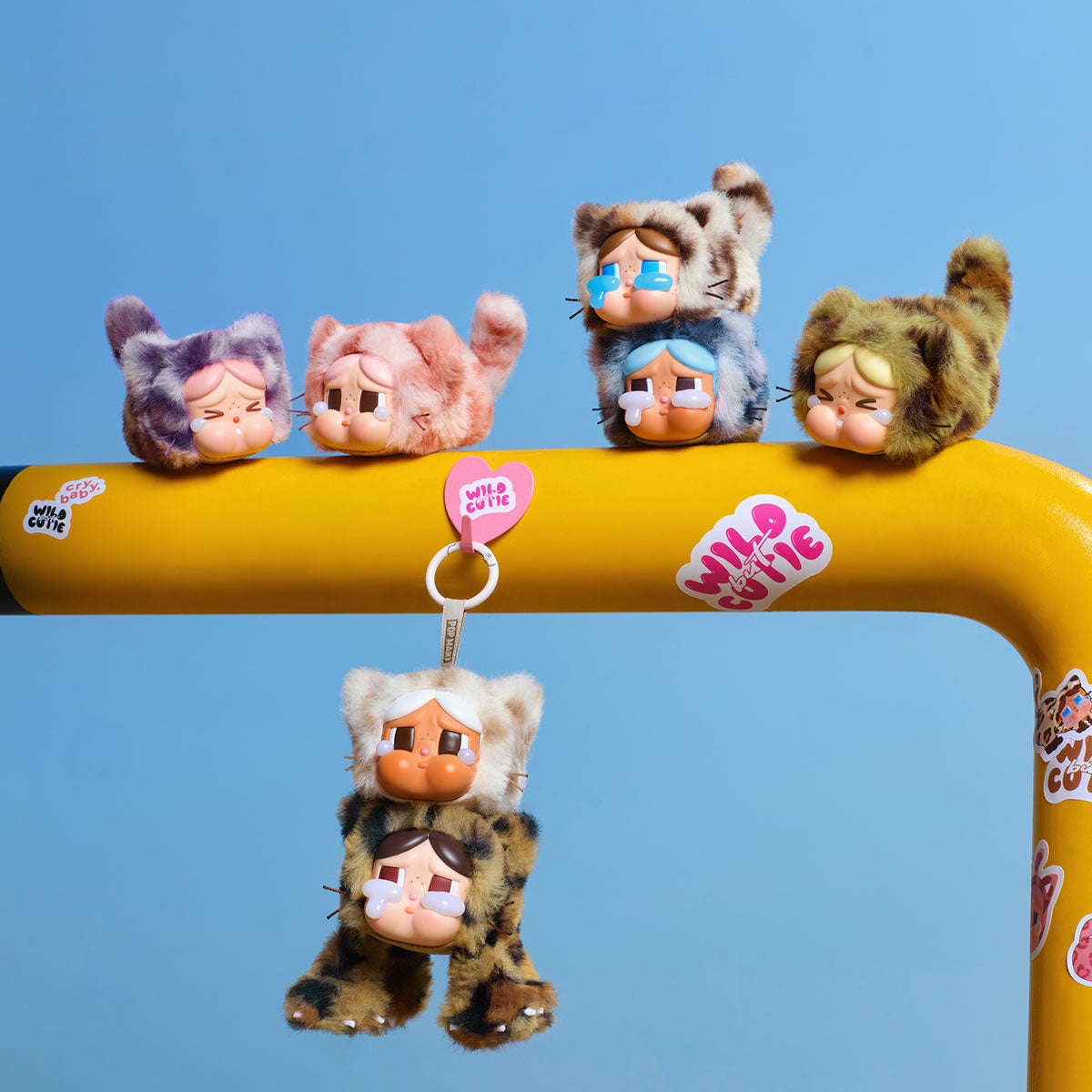 CRYBABY Wild but Cutie Vinyl Plush Pendant Series