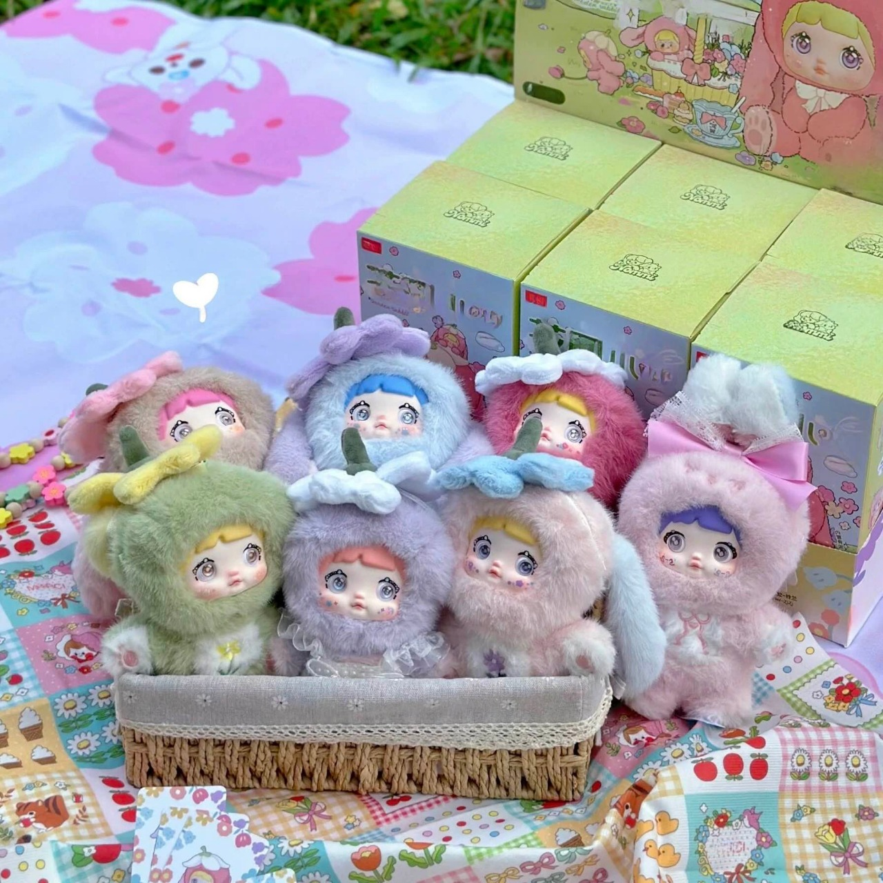 Nommi V2 Garden Rabbit Plush Pendants Series