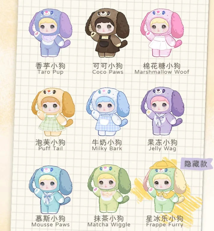 Nommi V5 Puppy Diary Plush Pendant Series
